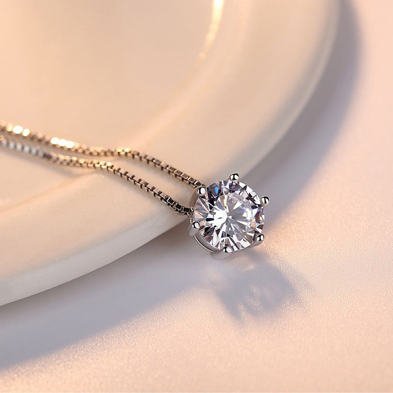 Crystal Diamond Necklace