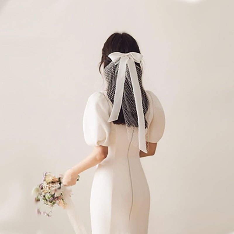 Wedding Bridal Veil Bowknot