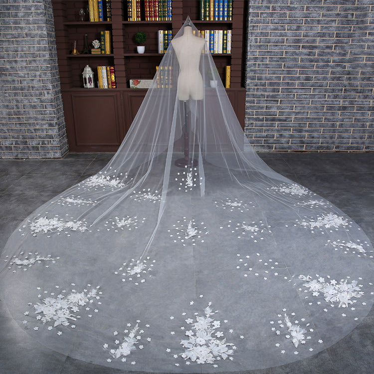 Wedding Veil With Combination