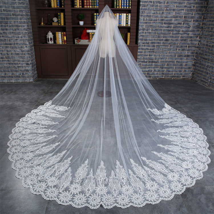 Wedding Veil With Combination